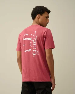 Homme C.P. Company T-Shirts Et Polos^30/1 Jersey Relaxed Graphic T-Shirt