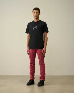 Homme C.P. Company T-Shirts Et Polos^30/1 Jersey Relaxed Graphic T-Shirt