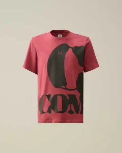 Homme C.P. Company T-Shirts Et Polos^30/1 Jersey Relaxed Logo T-Shirt