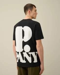 Homme C.P. Company T-Shirts Et Polos^30/1 Jersey Relaxed Logo T-Shirt
