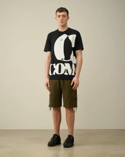 Homme C.P. Company T-Shirts Et Polos^30/1 Jersey Relaxed Logo T-Shirt