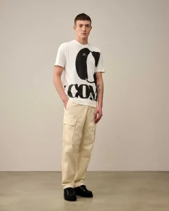 Homme C.P. Company T-Shirts Et Polos^30/1 Jersey Relaxed Logo T-Shirt
