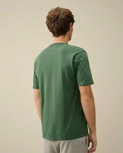 Homme C.P. Company T-Shirts Et Polos^24/1 Jersey Resist Dyed Logo T-Shirt