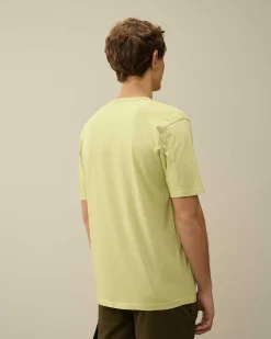 Homme C.P. Company T-Shirts Et Polos^24/1 Jersey Resist Dyed Logo T-Shirt