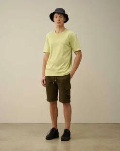 Homme C.P. Company T-Shirts Et Polos^24/1 Jersey Resist Dyed Logo T-Shirt