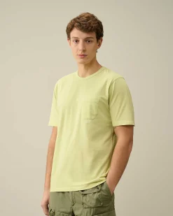 Homme C.P. Company T-Shirts Et Polos^24/1 Jersey Resist Dyed Pocket T-Shirt