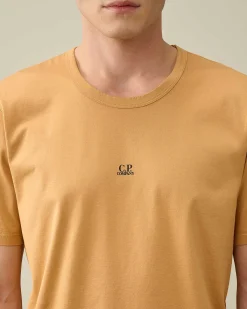 Homme C.P. Company T-Shirts Et Polos^70/2 Mercerized Jersey Logo T-Shirt