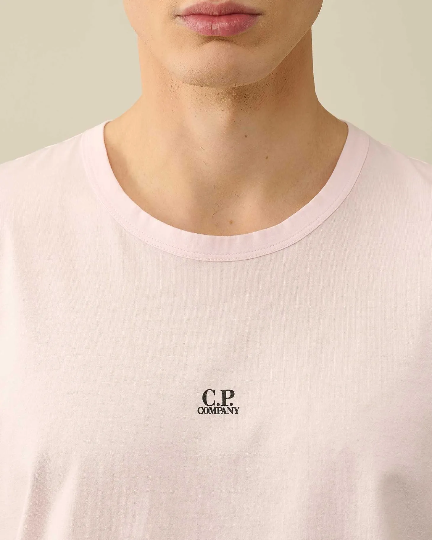 Homme C.P. Company T-Shirts Et Polos^70/2 Mercerized Jersey Logo T-Shirt