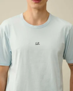 Homme C.P. Company T-Shirts Et Polos^70/2 Mercerized Jersey Logo T-Shirt