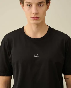 Homme C.P. Company T-Shirts Et Polos^70/2 Mercerized Jersey Logo T-Shirt