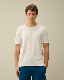 Homme C.P. Company T-Shirts Et Polos^70/2 Mercerized Jersey Logo T-Shirt