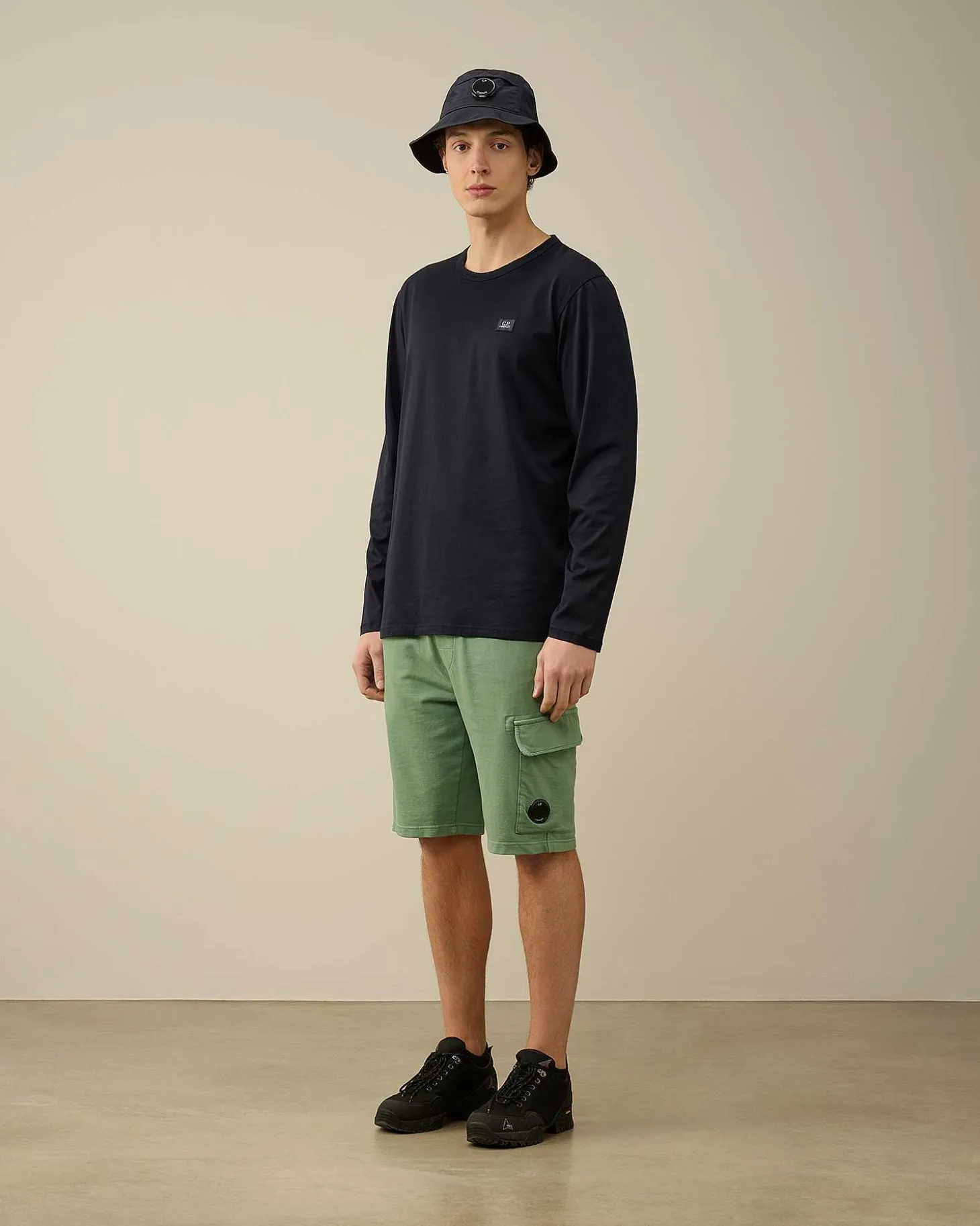 Homme C.P. Company T-Shirts Et Polos^70/2 Mercerized Jersey Long Sleeved T-Shirt
