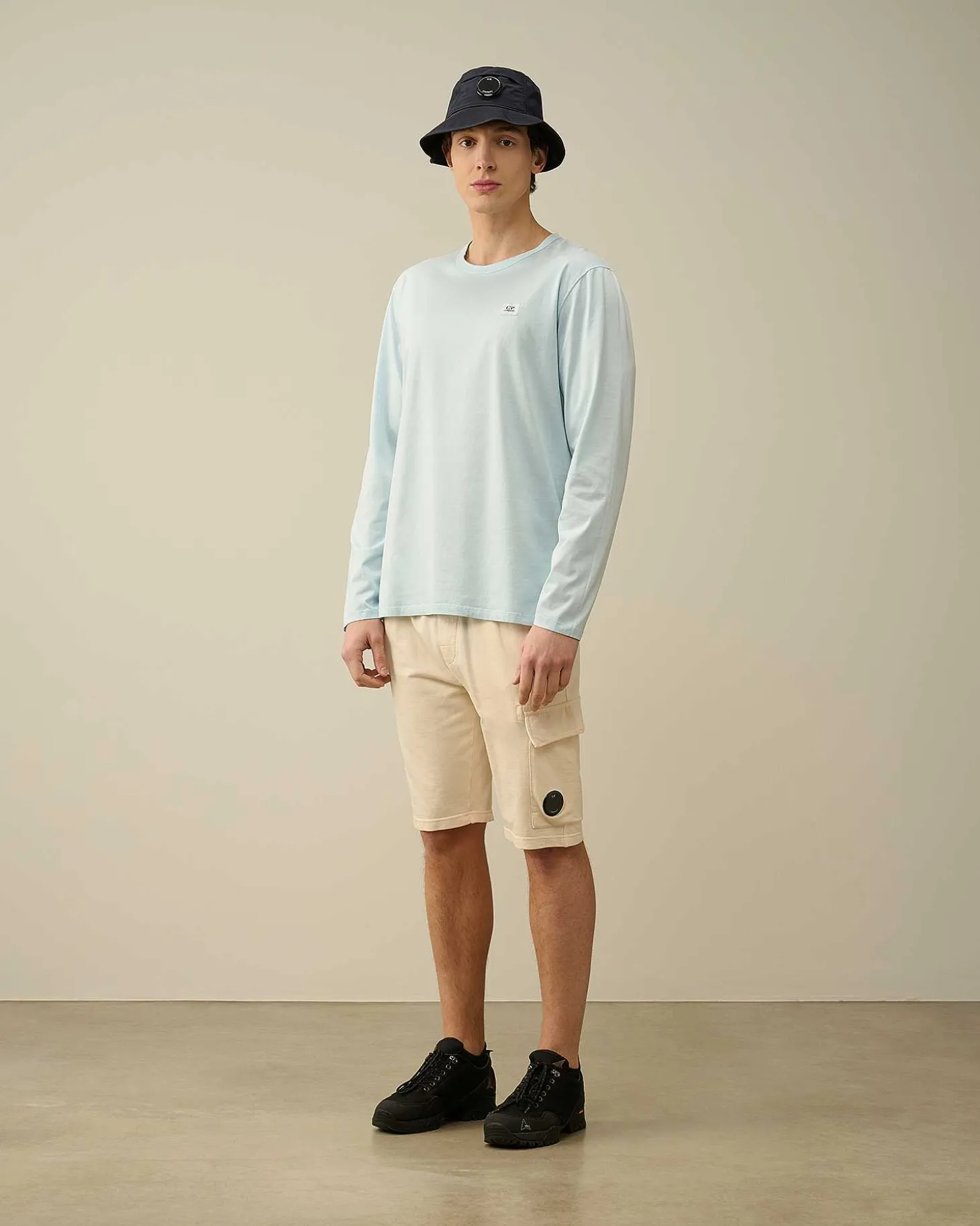 Homme C.P. Company T-Shirts Et Polos^70/2 Mercerized Jersey Long Sleeved T-Shirt