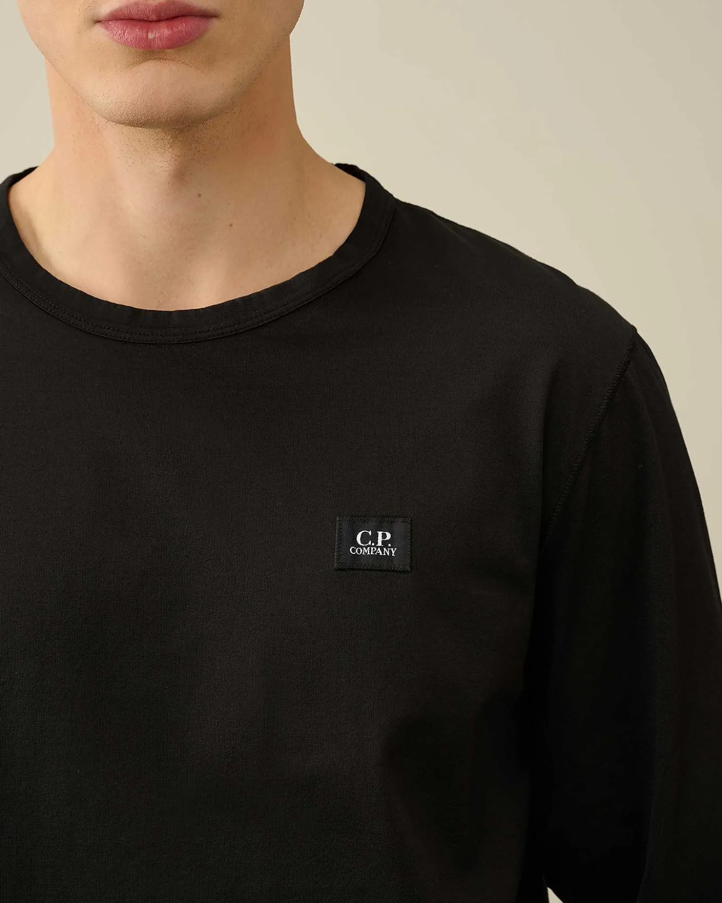 Homme C.P. Company T-Shirts Et Polos^70/2 Mercerized Jersey Long Sleeved T-Shirt