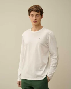 Homme C.P. Company T-Shirts Et Polos^70/2 Mercerized Jersey Long Sleeved T-Shirt