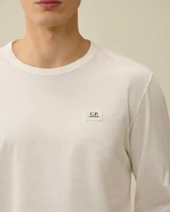 Homme C.P. Company T-Shirts Et Polos^70/2 Mercerized Jersey Long Sleeved T-Shirt