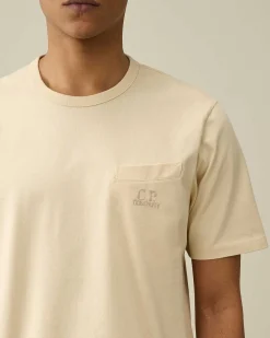 Homme C.P. Company T-Shirts Et Polos^30/2 Mercerized Jersey Twisted Pocket T-Shirt