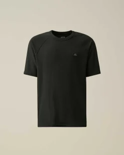 Homme C.P. Company Sweat-Shirts^30/1 Sponge Fleece Short Sleeved Sweatshirt
