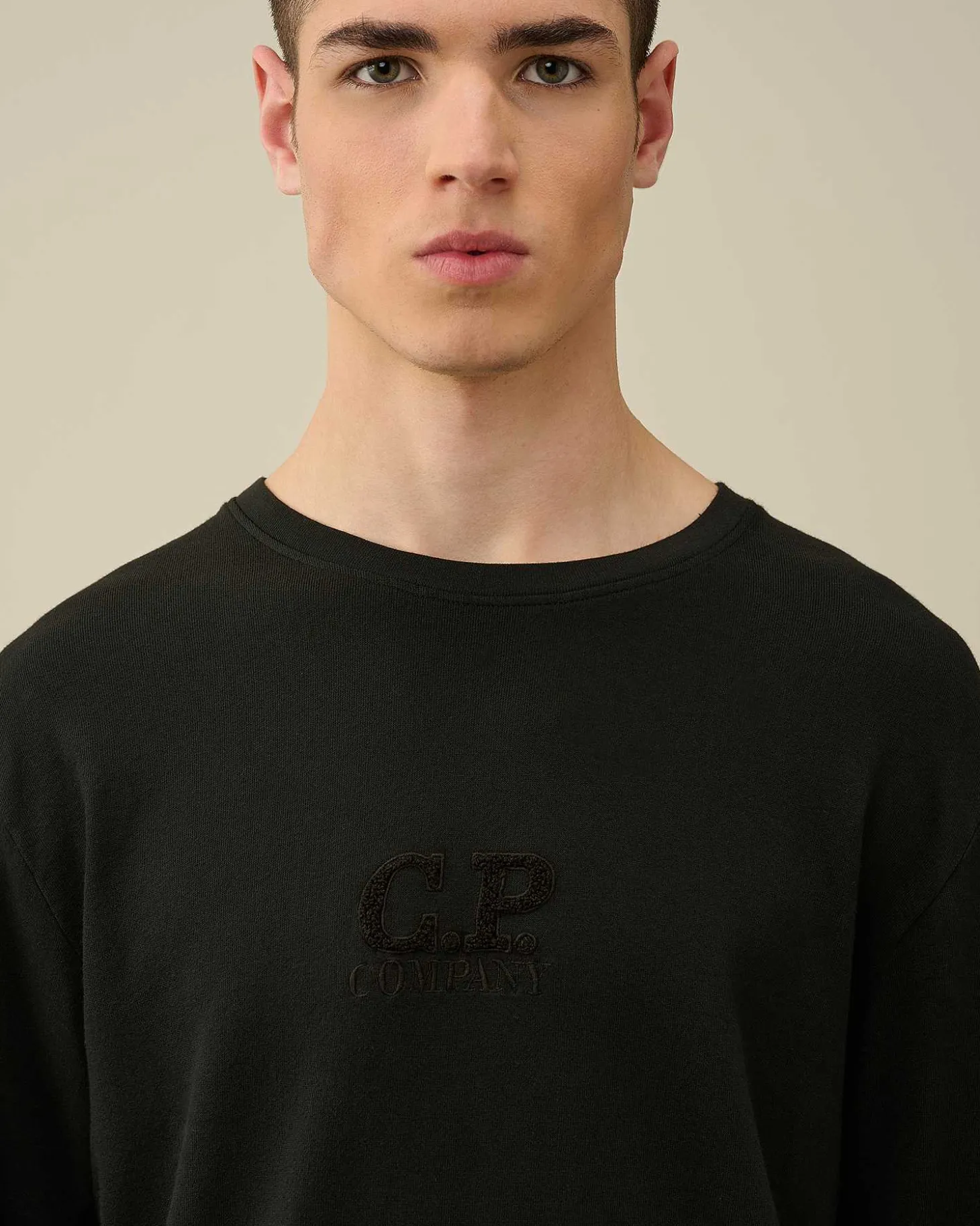 Homme C.P. Company Sweat-Shirts^30/1 Sponge Fleece Sweatshirt