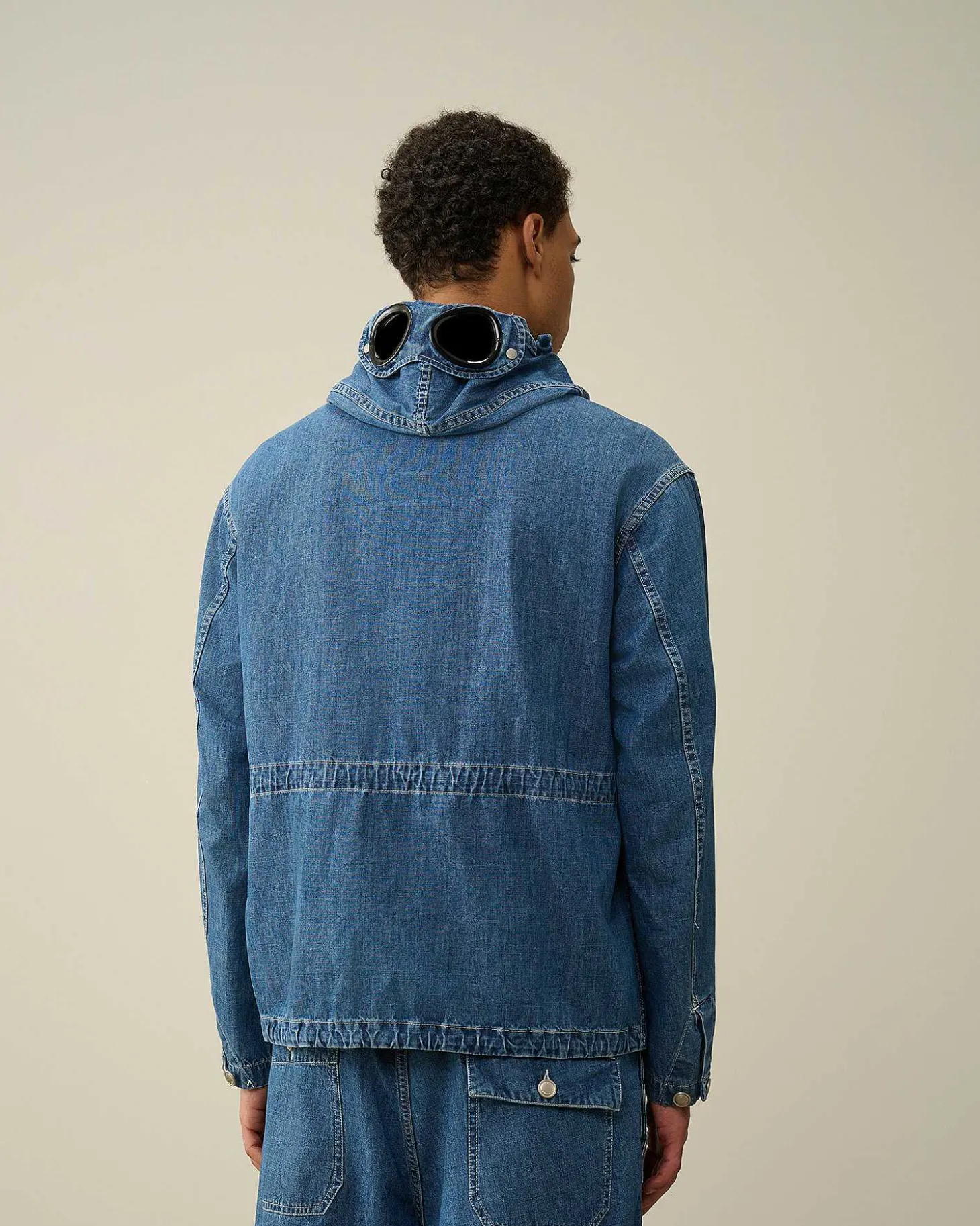 Homme C.P. Company Vestes Et Manteaux^Blu Goggle Jacket