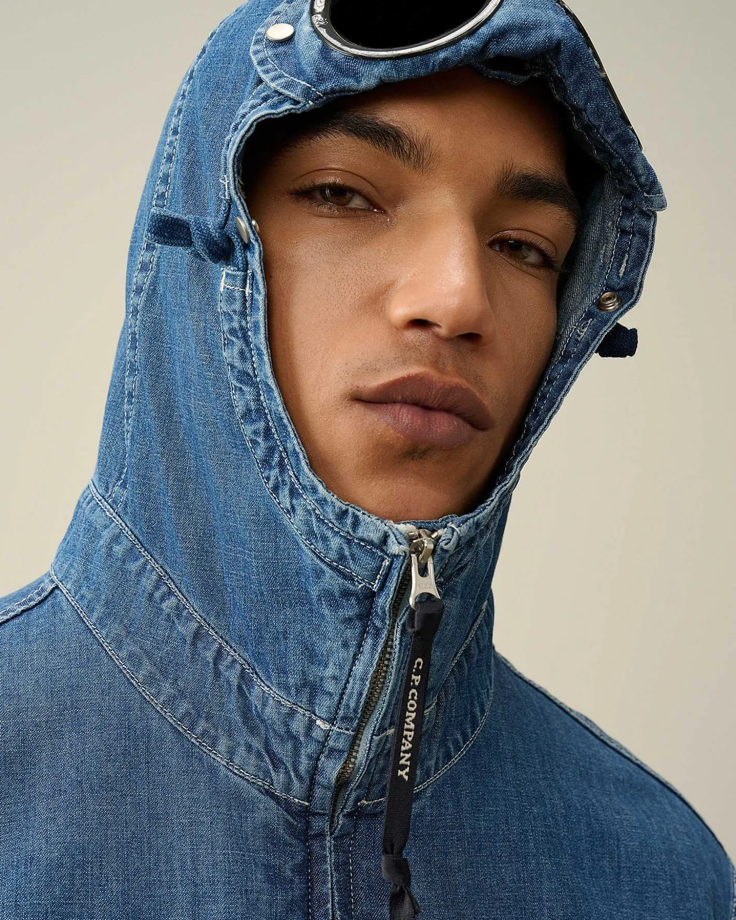 Homme C.P. Company Vestes Et Manteaux^Blu Goggle Jacket