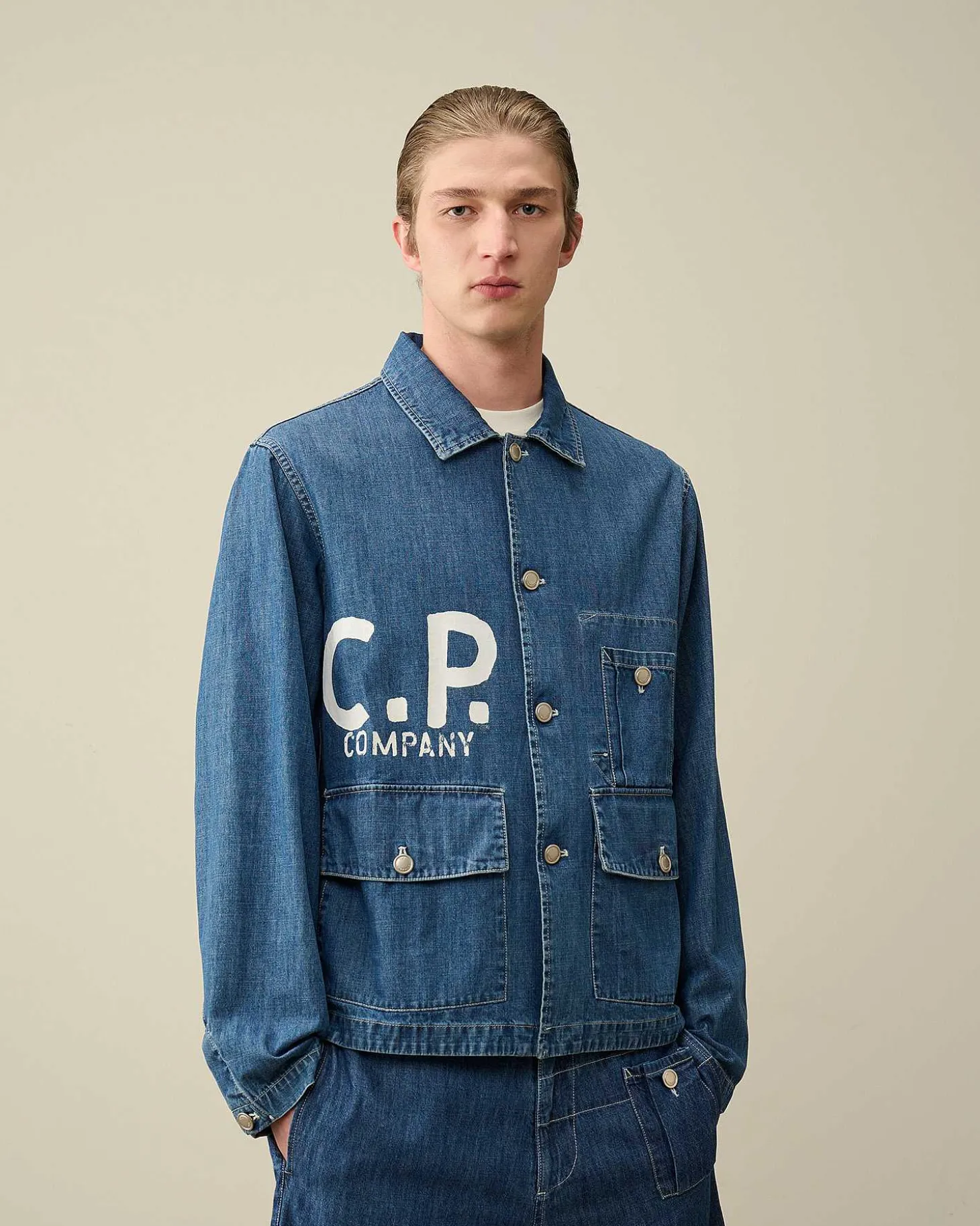 Homme C.P. Company Vestes Et Manteaux^Blu Jacket