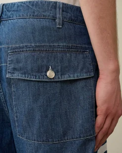 Homme C.P. Company Survêtements Et Shorts^Blu Utility Shorts