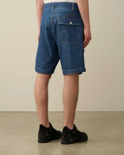 Homme C.P. Company Survêtements Et Shorts^Blu Utility Shorts