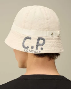 Homme C.P. Company Chapeaux^Bull Assi Bucket Hat