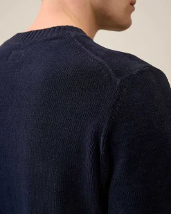 Homme C.P. Company Pulls^Chenille Cotton Knit