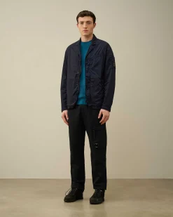 Homme C.P. Company Pulls^Chenille Cotton Knit