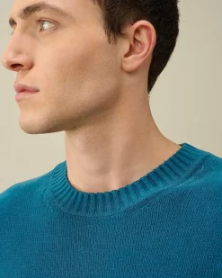 Homme C.P. Company Pulls^Chenille Cotton Knit