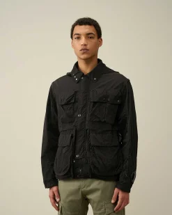 Homme C.P. Company Vestes Et Manteaux^Chrome-R Goggle Utility Jacket