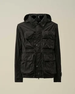 Homme C.P. Company Vestes Et Manteaux^Chrome-R Goggle Utility Jacket