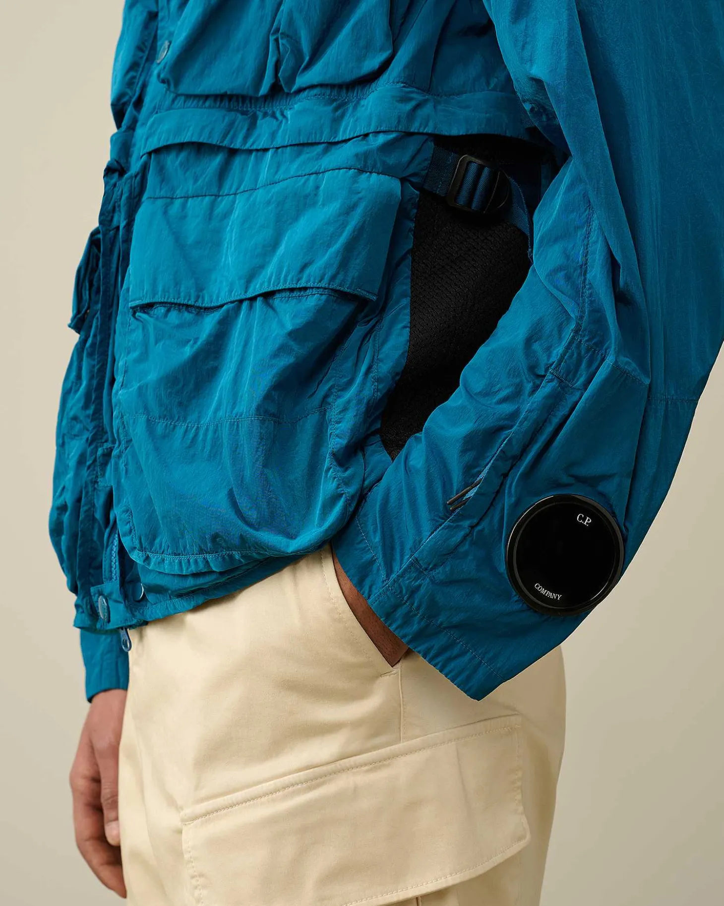 Homme C.P. Company Vestes Et Manteaux^Chrome-R Goggle Utility Jacket