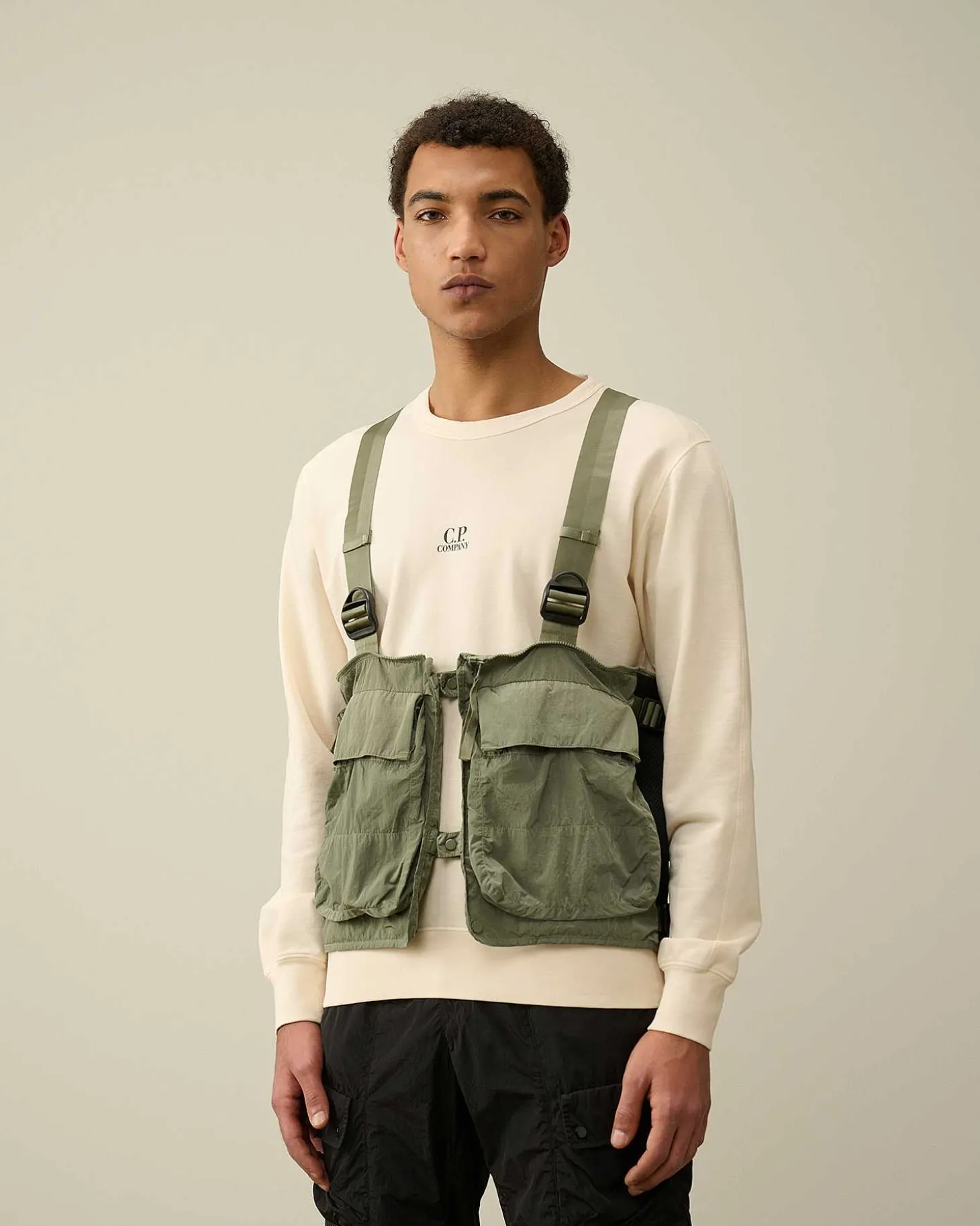 Homme C.P. Company Vestes Et Manteaux^Chrome-R Goggle Utility Jacket