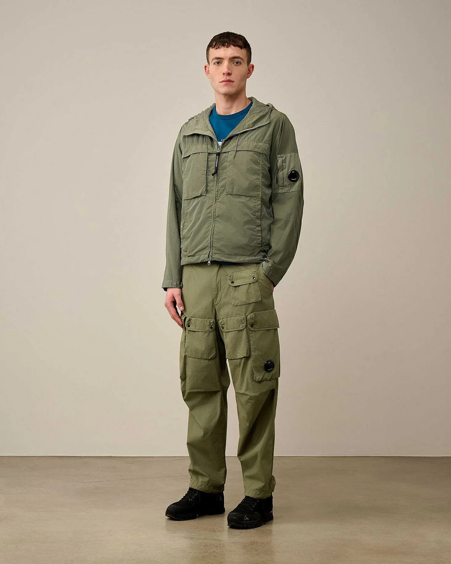 Homme C.P. Company Vestes Et Manteaux^Chrome-R Hooded Jacket