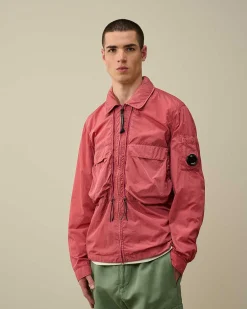 Homme C.P. Company Surchemises^Chrome-R Hooded Overshirt