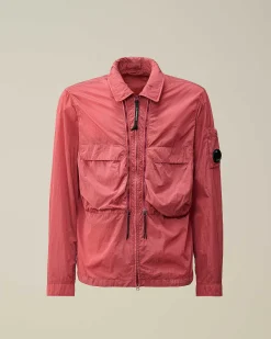 Homme C.P. Company Surchemises^Chrome-R Hooded Overshirt