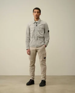 Homme C.P. Company Surchemises^Chrome-R Hooded Overshirt