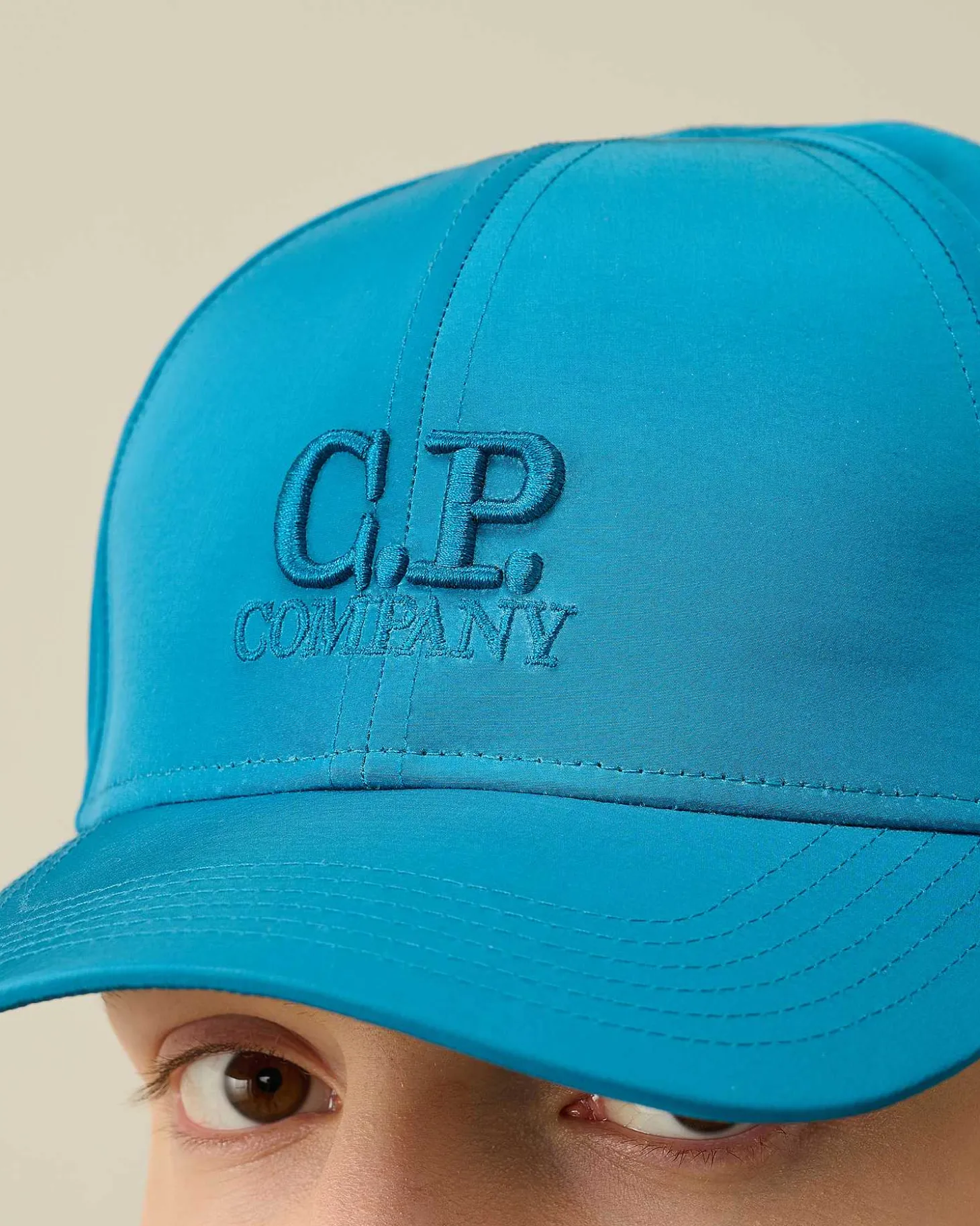 Homme C.P. Company Chapeaux^Chrome-R Logo Cap