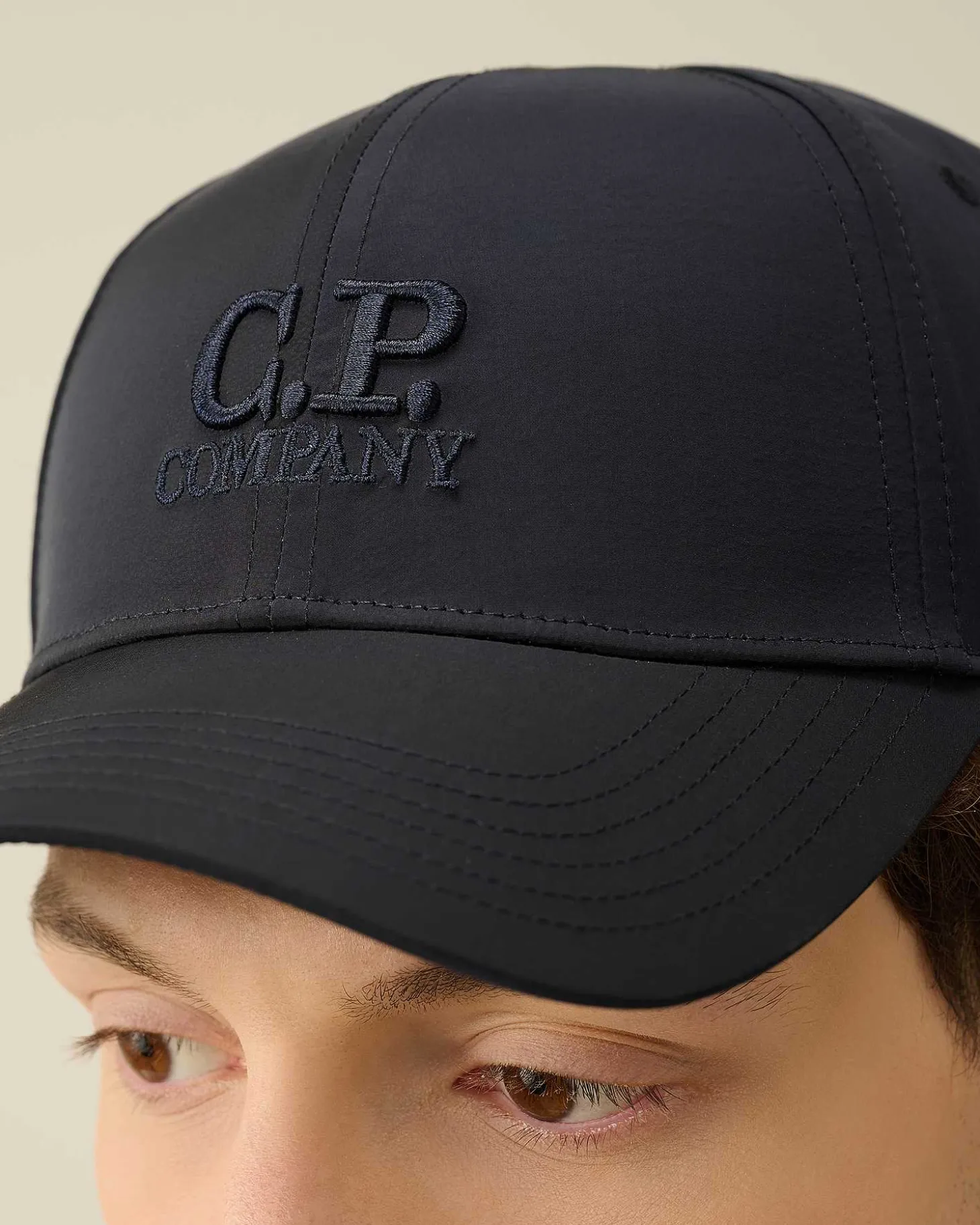 Homme C.P. Company Chapeaux^Chrome-R Logo Cap