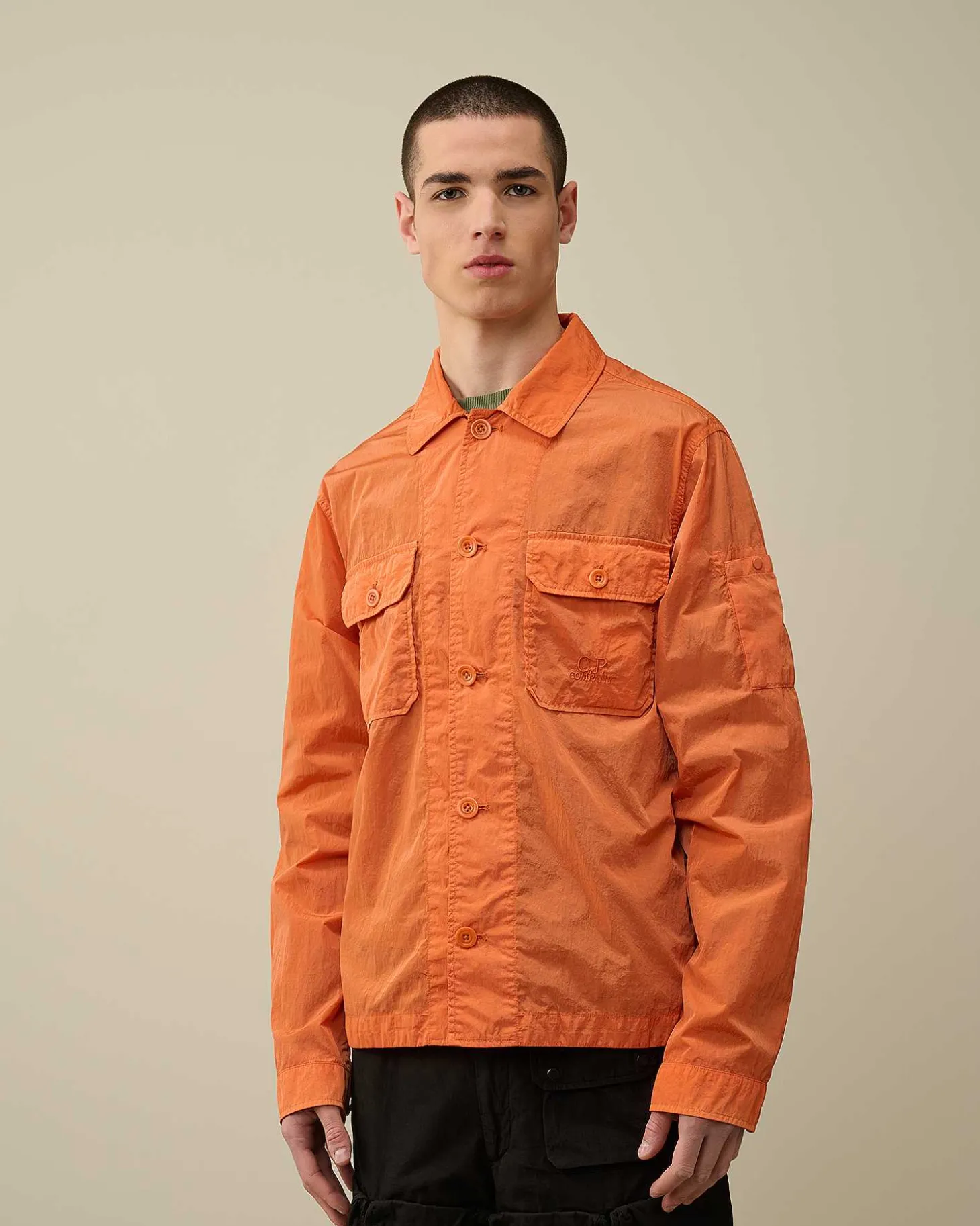 Homme C.P. Company Surchemises^Chrome-R Pocket Overshirt
