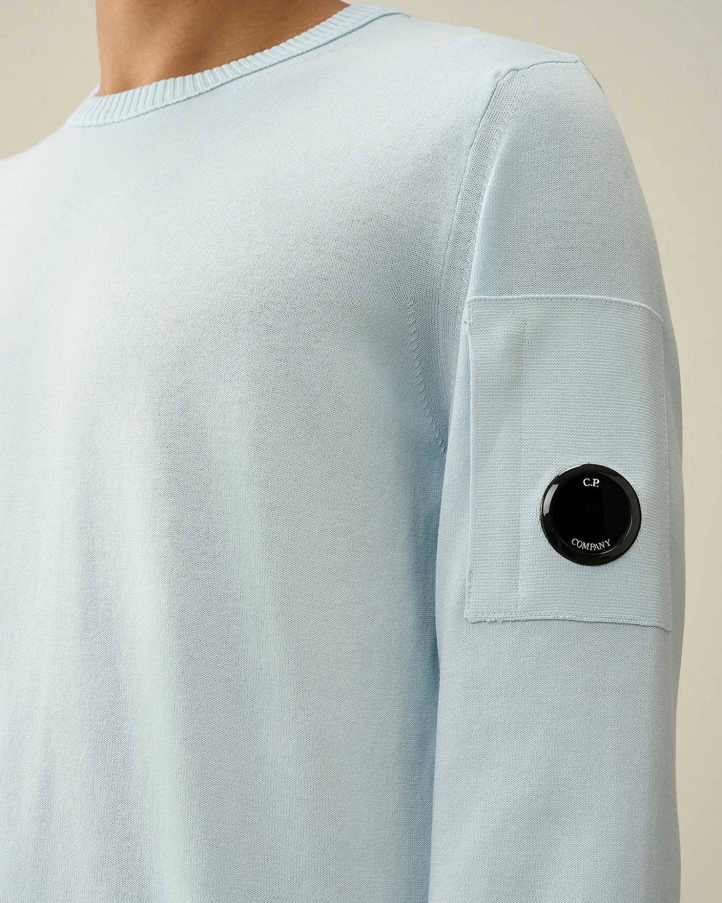 Homme C.P. Company Pulls^Cotton Crepe Jumper