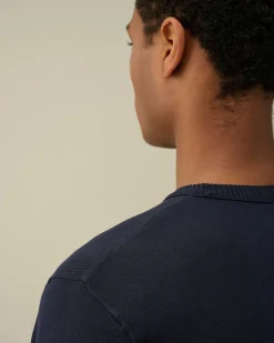 Homme C.P. Company Pulls^Cotton Crepe Jumper