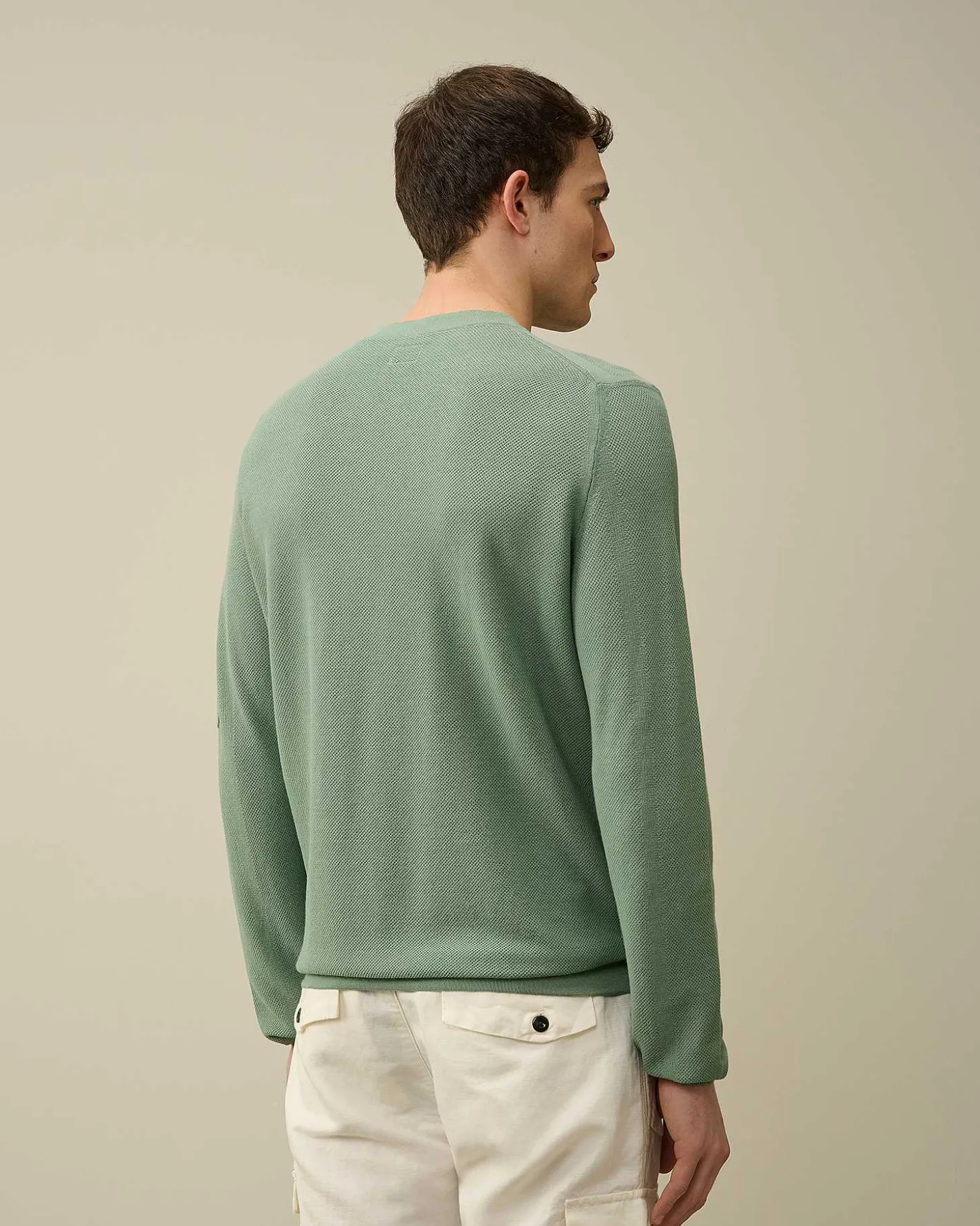 Homme C.P. Company Pulls^Cotton Crepe Knit