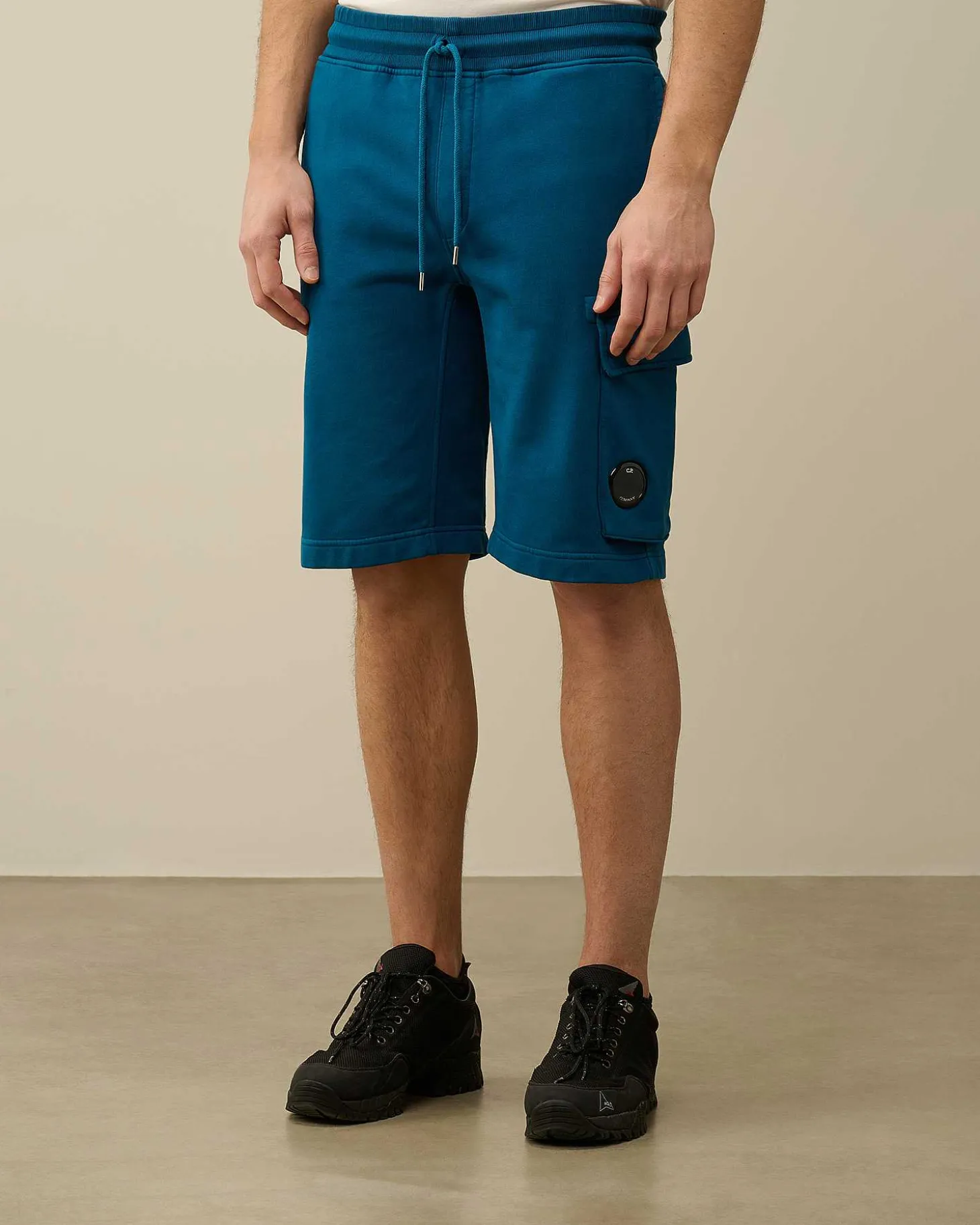 Homme C.P. Company Survêtements Et Shorts^Cotton Diagonal Fleece Cargo Shorts
