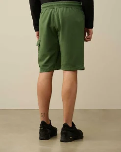 Homme C.P. Company Survêtements Et Shorts^Cotton Diagonal Fleece Cargo Shorts
