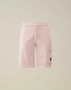 Homme C.P. Company Survêtements Et Shorts^Cotton Diagonal Fleece Cargo Shorts