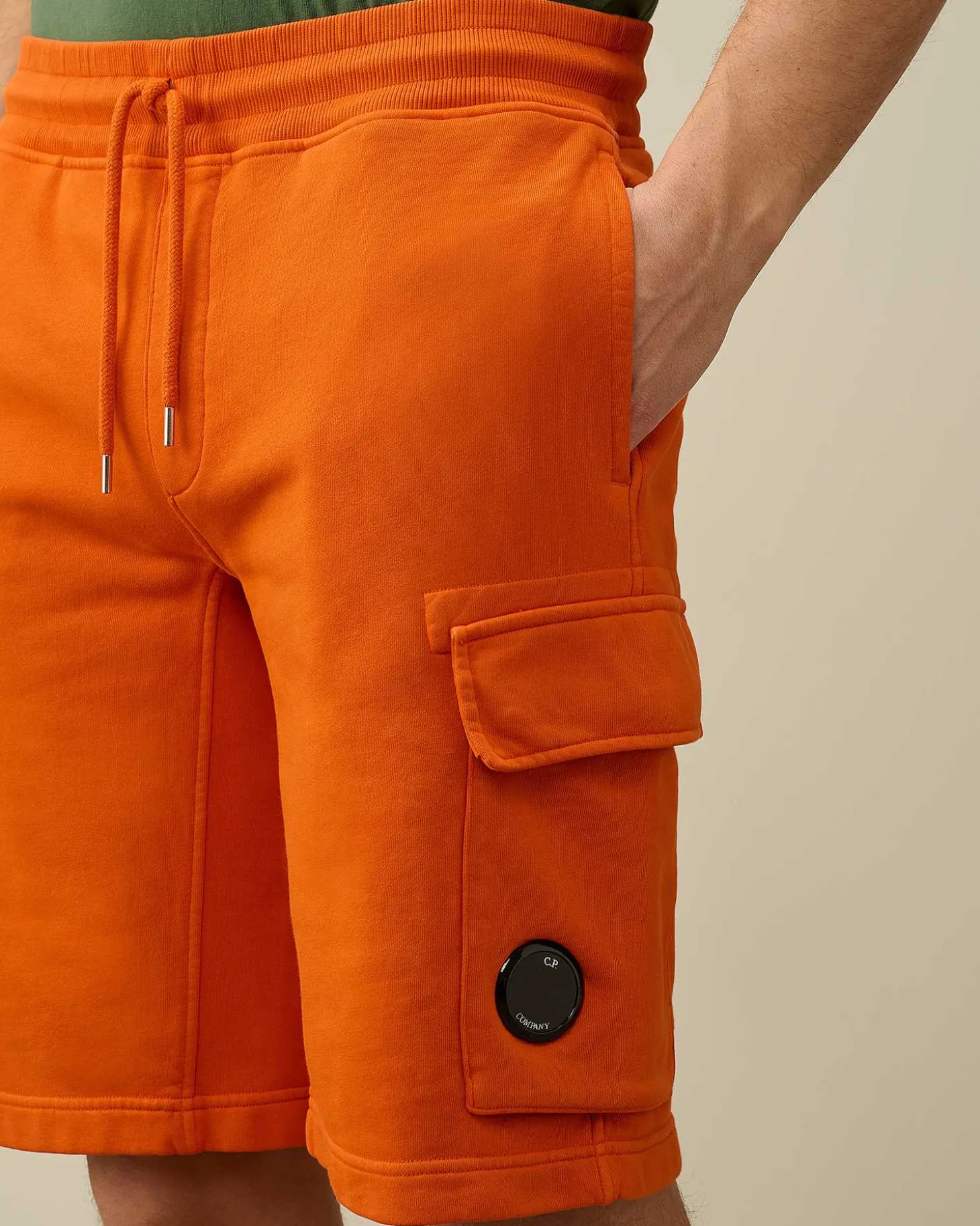 Homme C.P. Company Survêtements Et Shorts^Cotton Diagonal Fleece Cargo Shorts
